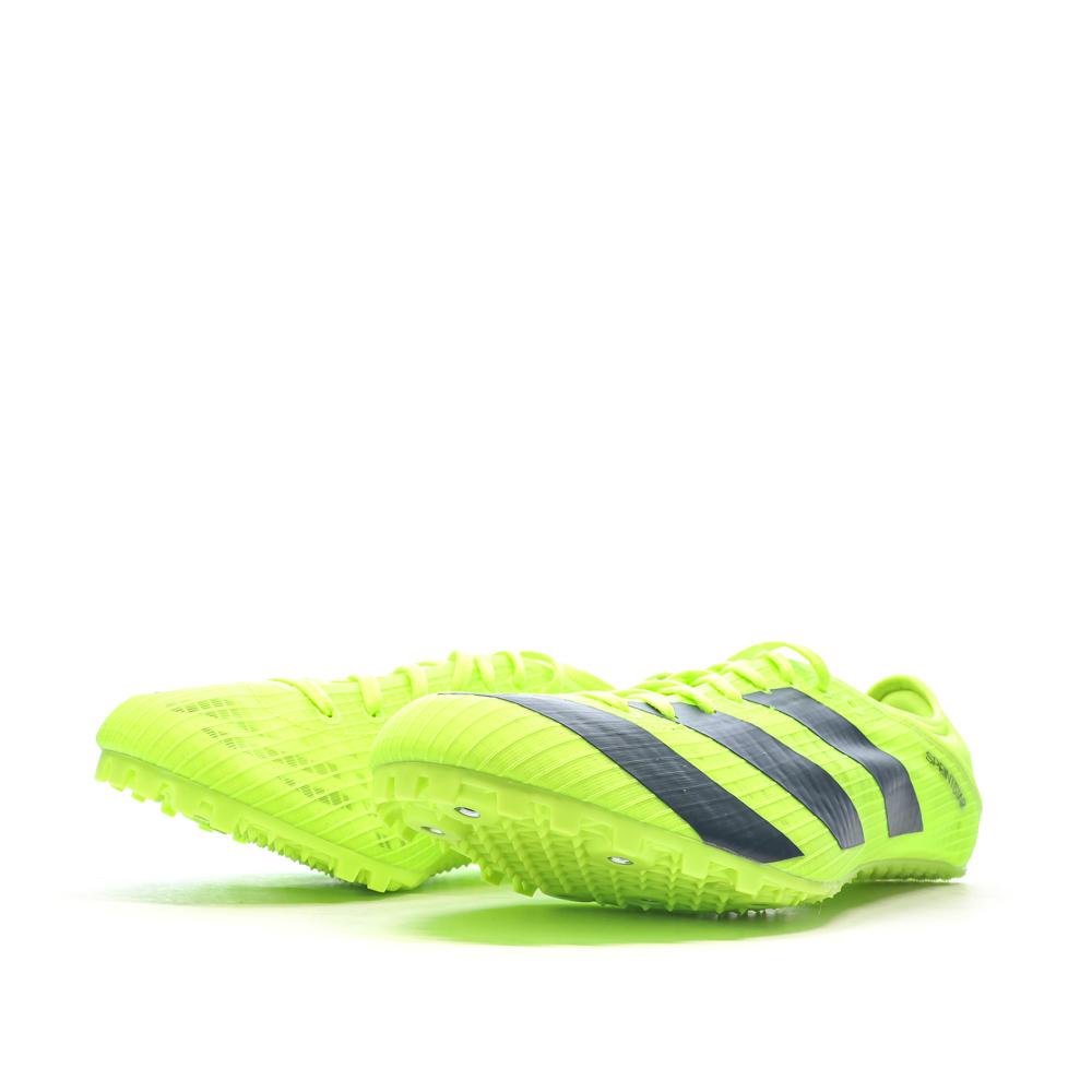Chaussures d'athlétismes Jaune/Noire Homme Adidas Sprintstar vue 6