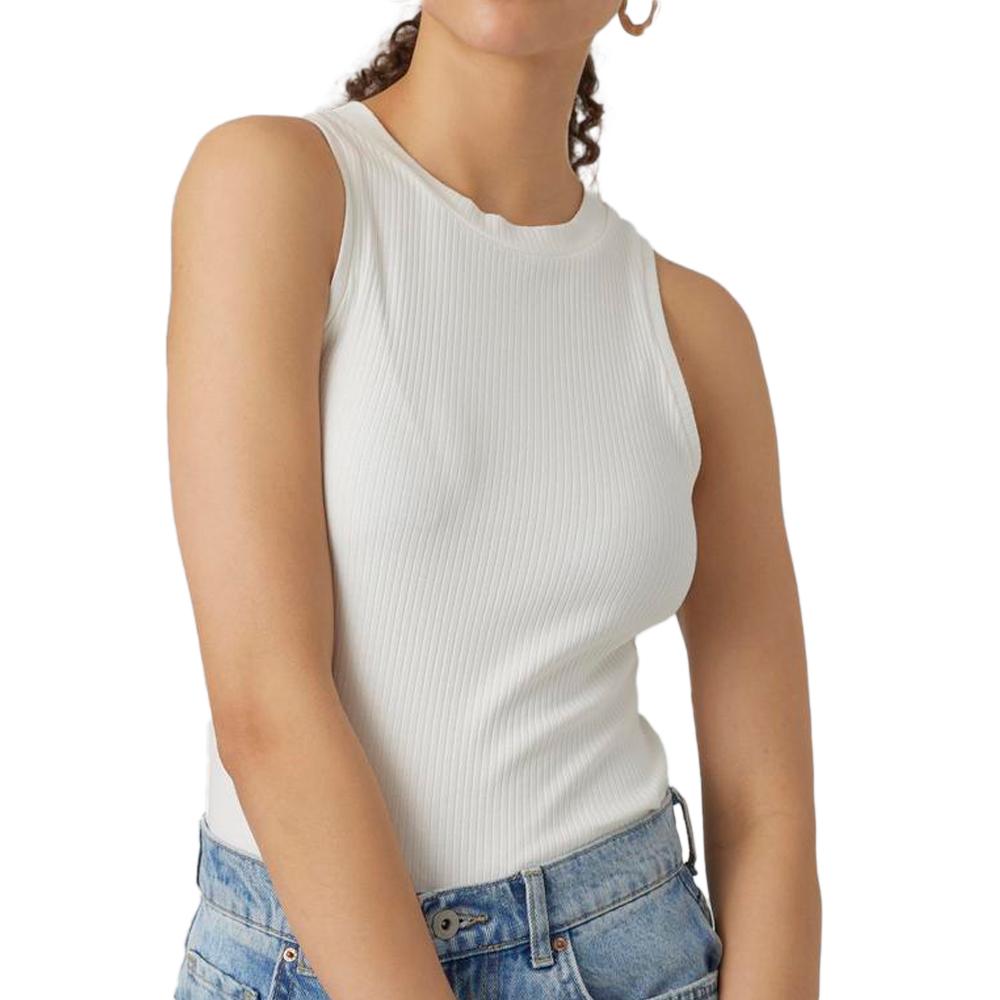 Débardeur Blanc Femme Vero Moda Lavender pas cher