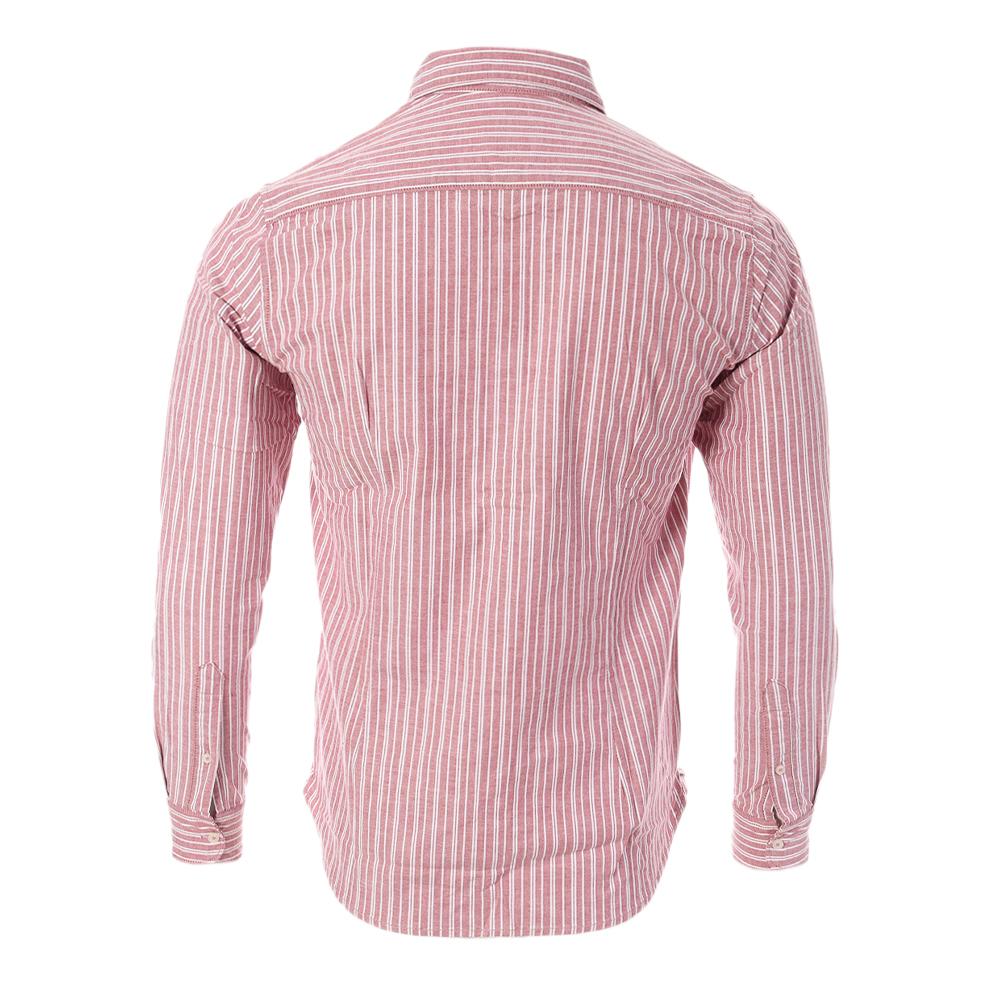 Chemise Rouge/Blanc Homme Pepe jeans Lucius vue 2