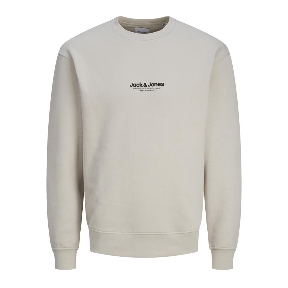 Sweat Beige Homme Jack & Jones Vesterbro122 pas cher