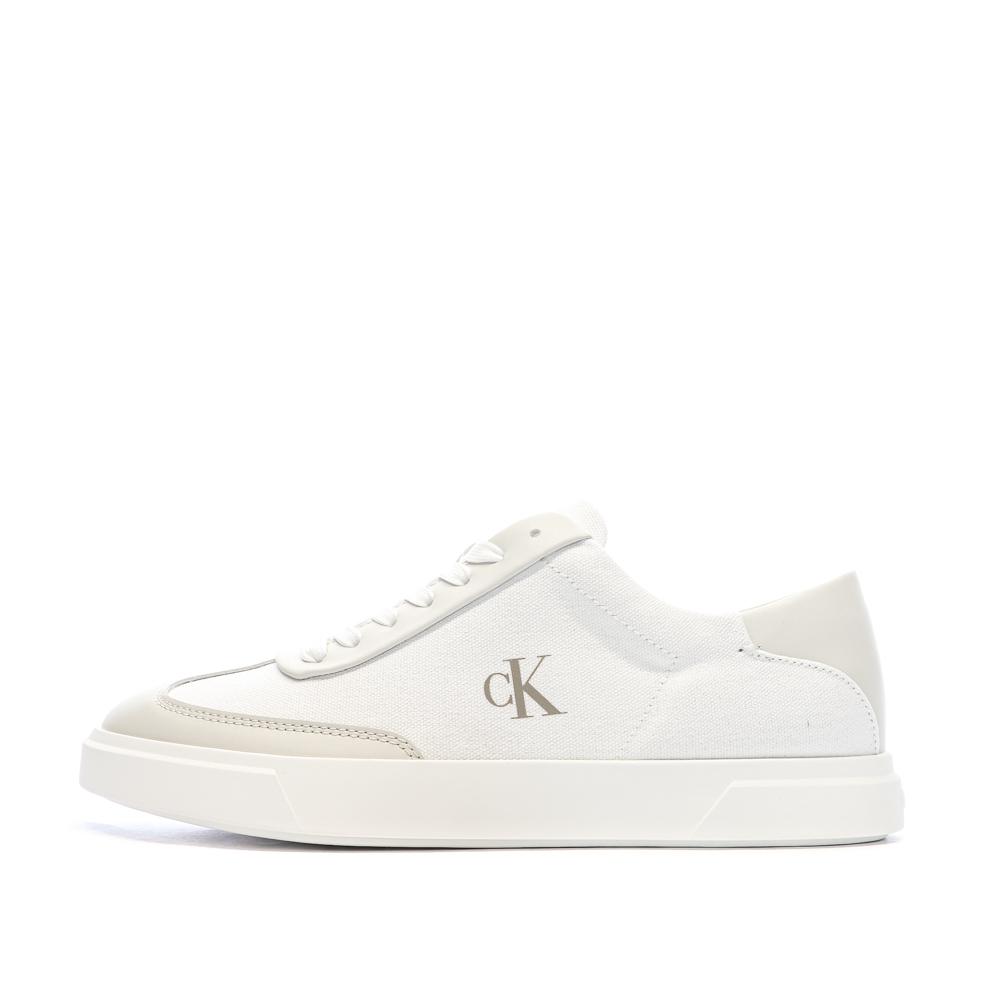 Baskets Blanches Homme Calvin Klein Jeans Low Pro Cups pas cher