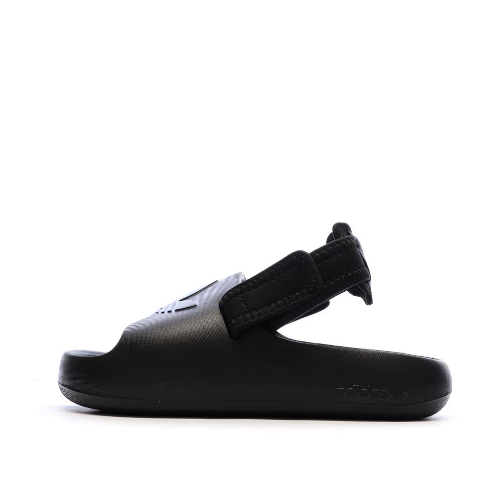 Claquettes Noires Garçon/Fille Adidas Adifom pas cher