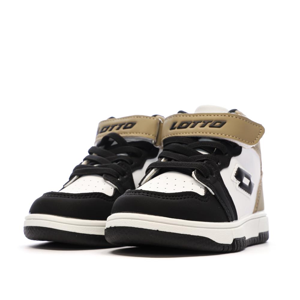 Baskets Kaki/Noir Garçon Lotto Ravenne vue 6