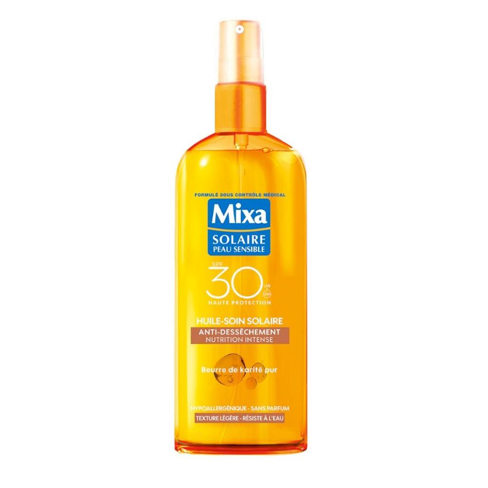 Huile solaire Mixa tolérance optimale SPF30 - 150 ml pas cher