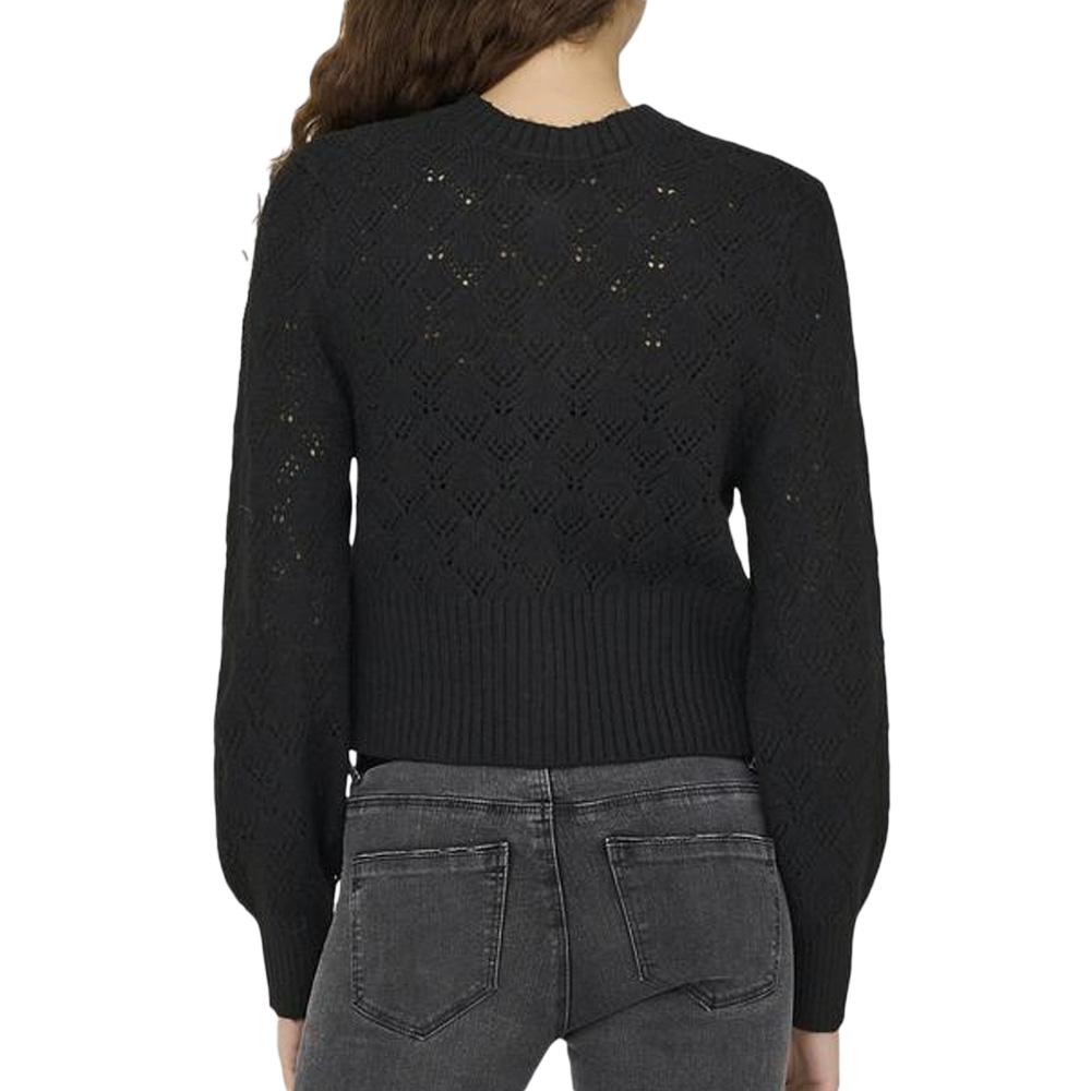 Gilet Noir Femme JDY Amanda vue 2