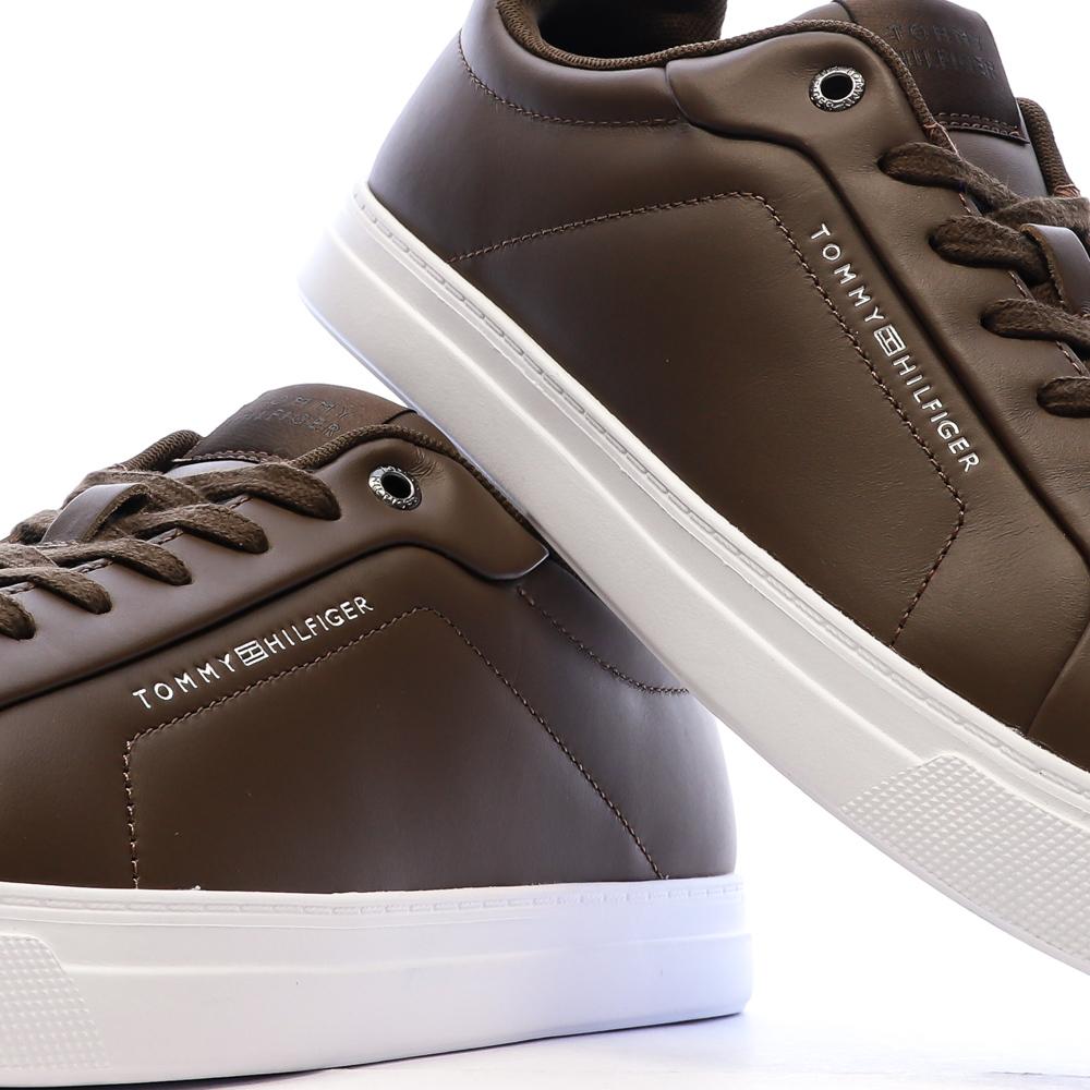 Baskets Marron Homme Tommy Hilfiger Icon vue 7
