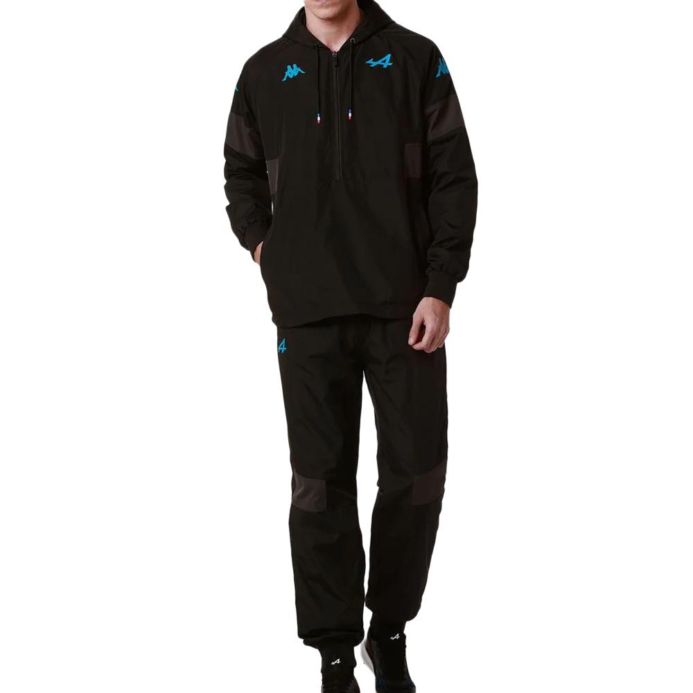 Survêtement Noir/Turquoise Homme Kappa Astaedy pas cher