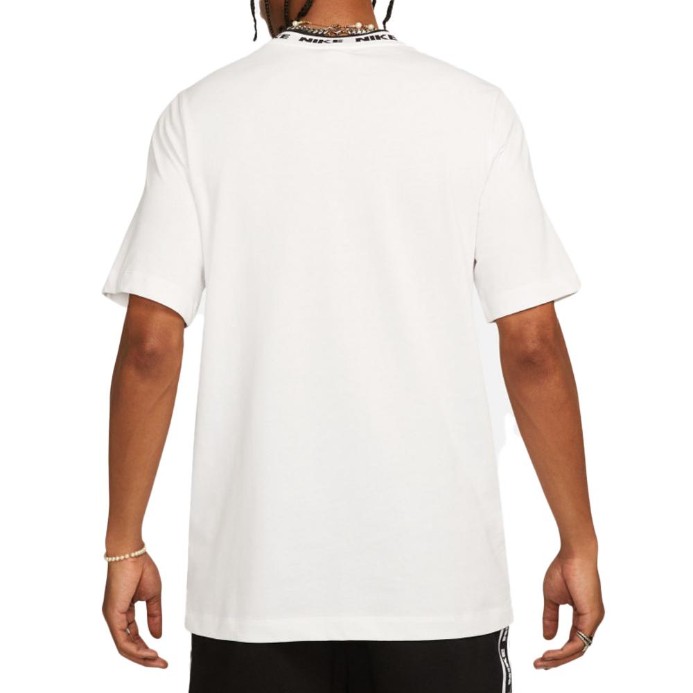 T-shirt Blanc Homme Nike Club vue 2