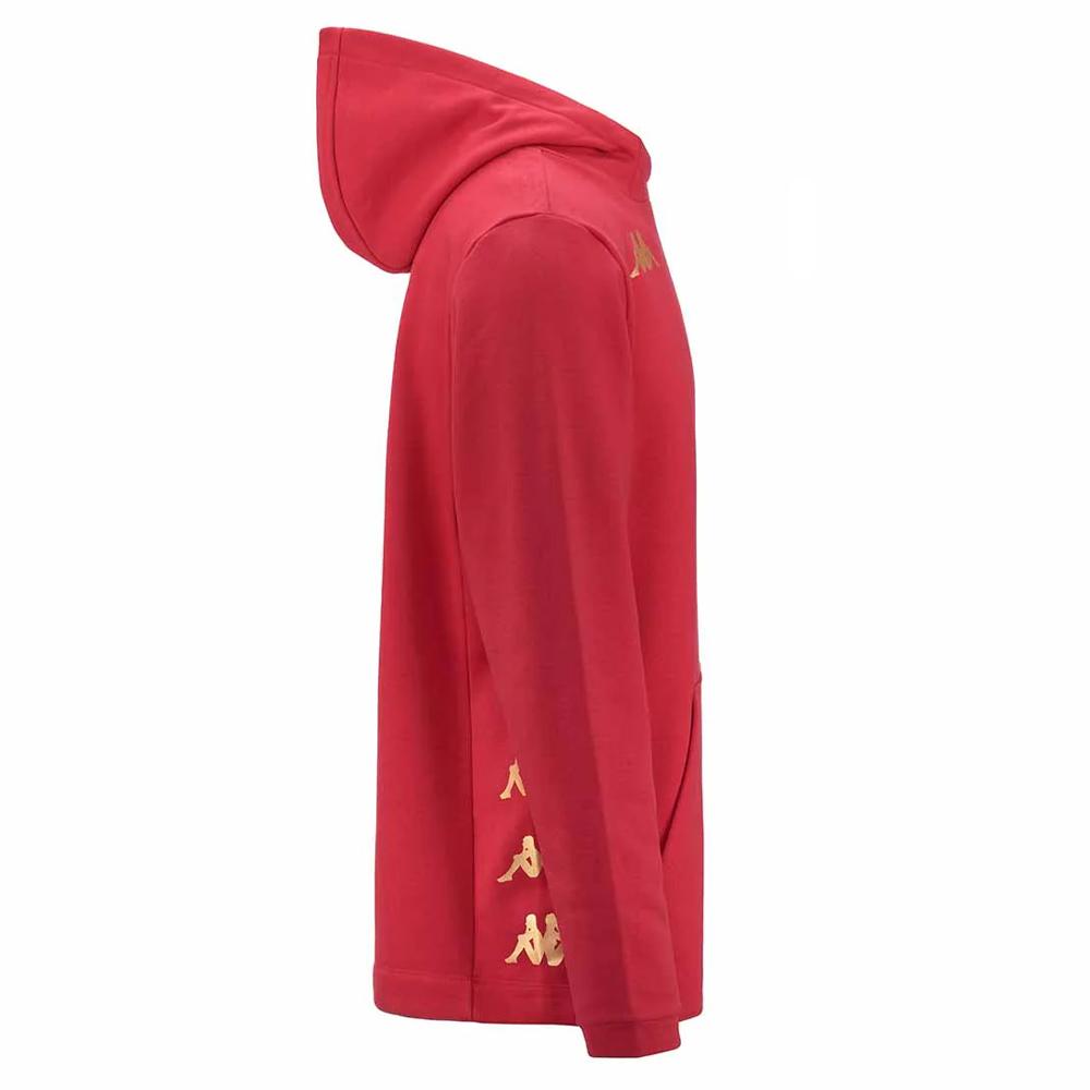 Sweat Rouge Homme Kappa Giordi vue 3
