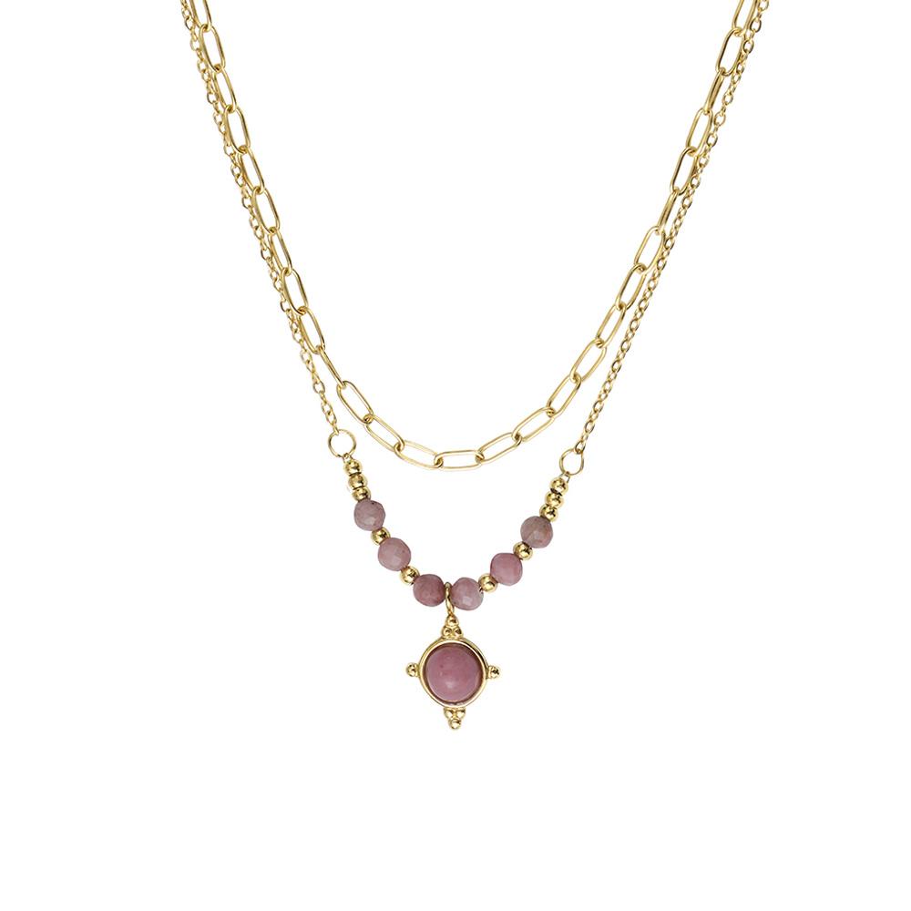 Clio Blue Fiona Women's Gold Necklace Photo of the Espace des Marques %store% store - view of %key%