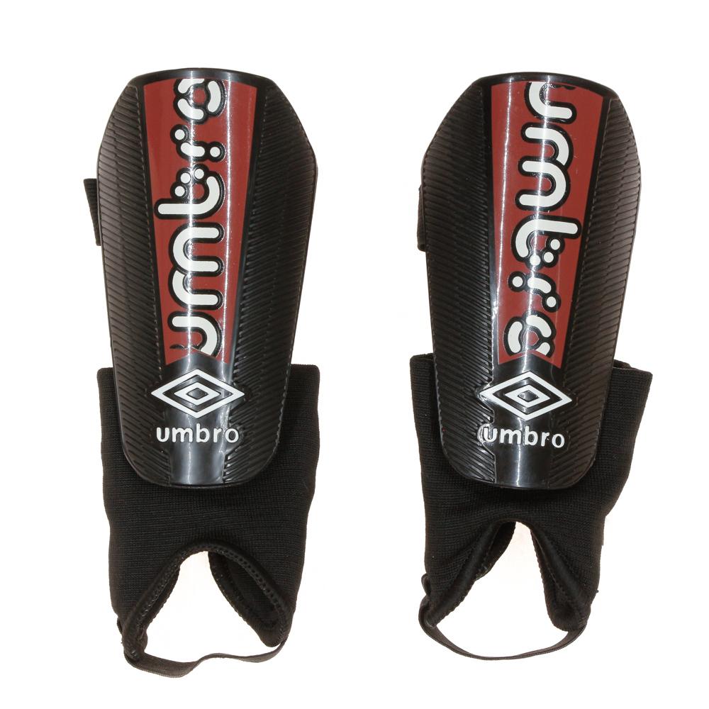 Protège-tibias Noir/Rouge Enfant Umbro Cypher pas cher