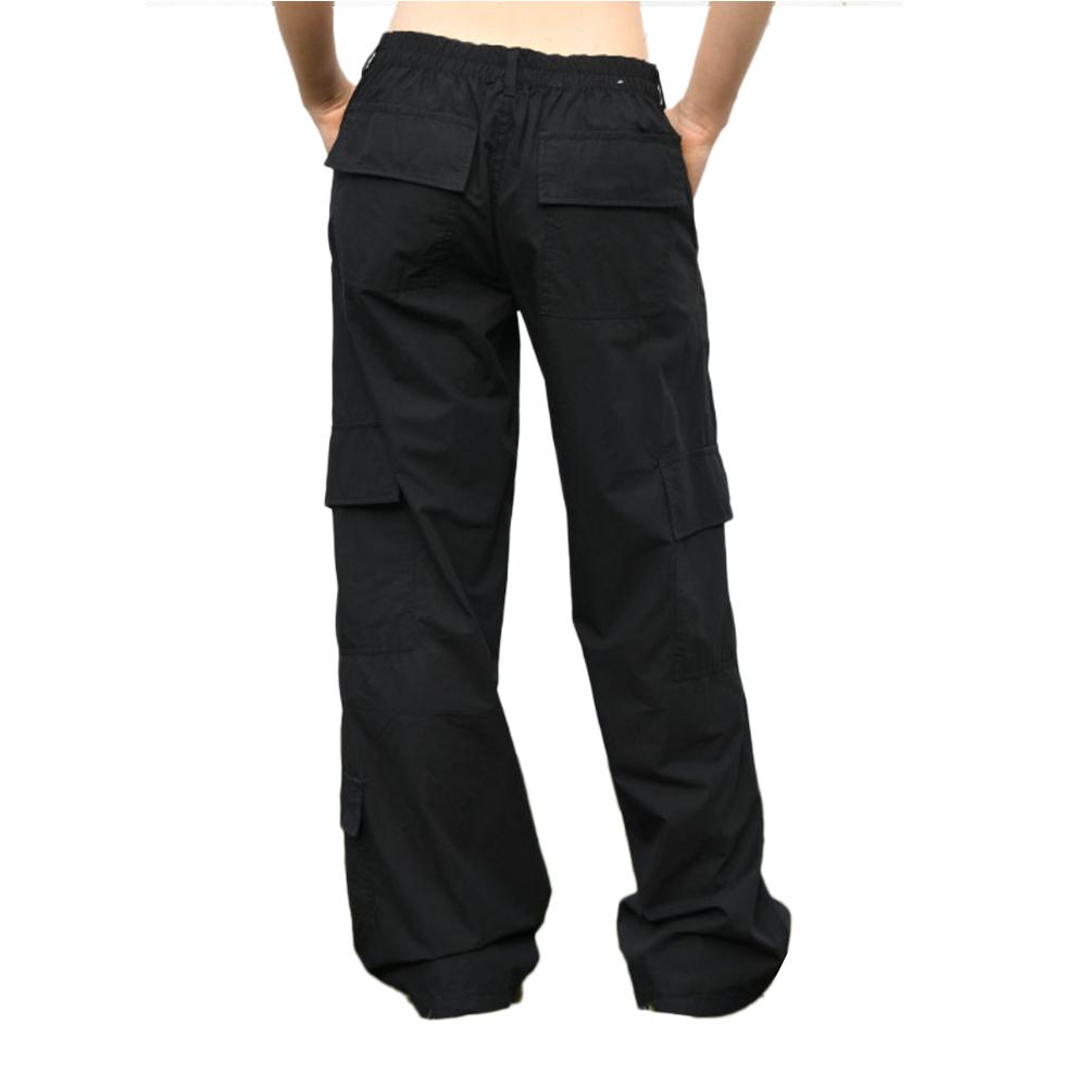 Pantalon Cargo Noir Femme Monday Premium 3192 vue 2