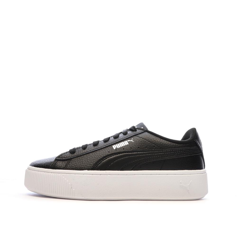 Baskets Noires Femme Puma Vikky pas cher