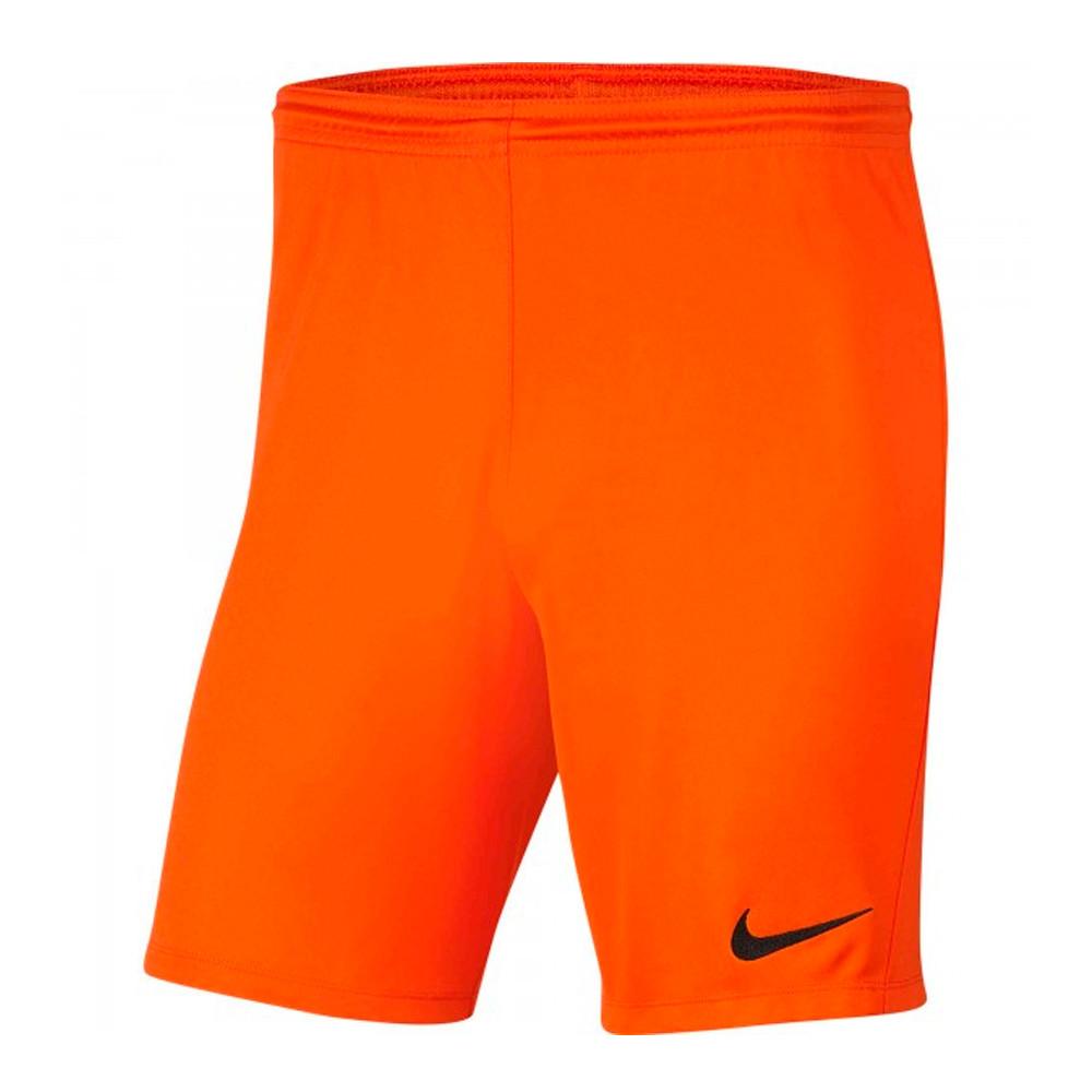 Short de Foot Orange Enfant Nike Park pas cher