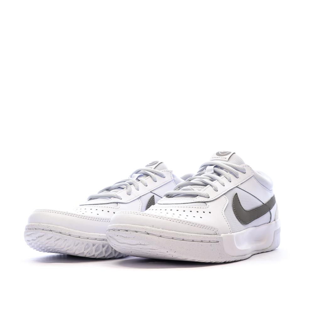 Baskets Blanches/Grises Femme Nike Zoom vue 6