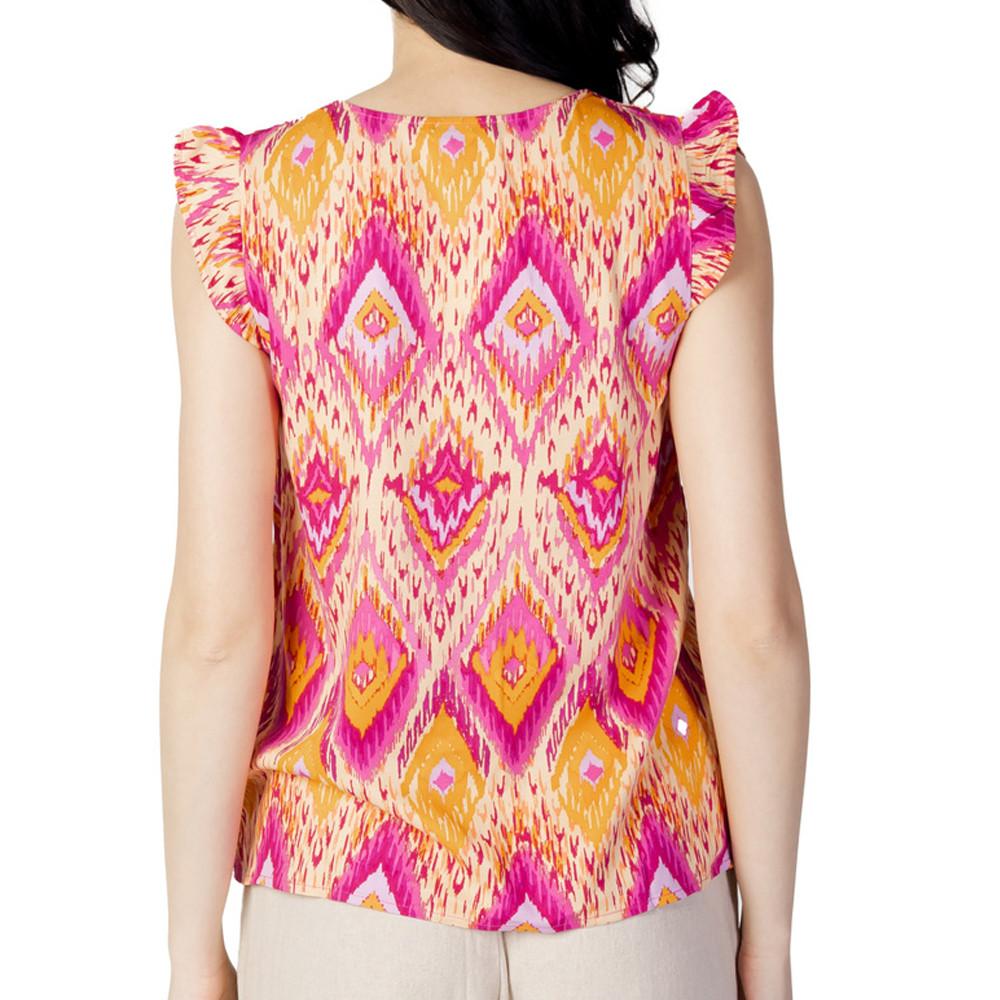 T-Shirt Rose/Orange Femme Only Alma Life vue 2