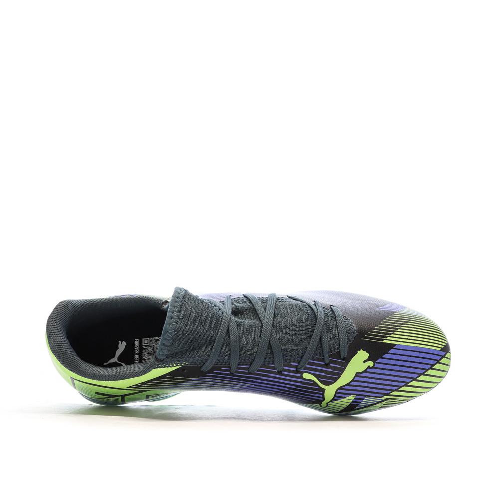 Chaussures de Foot Violet/Jaune Homme Puma Future 7 Play FG/AG vue 4