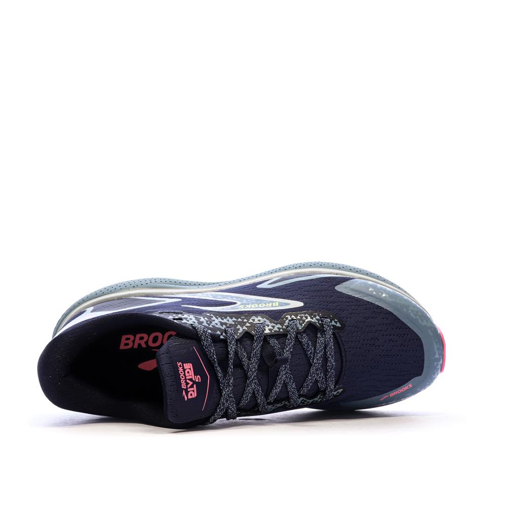 Chaussures de trail Marine Femme Brooks Divide 5 vue 4