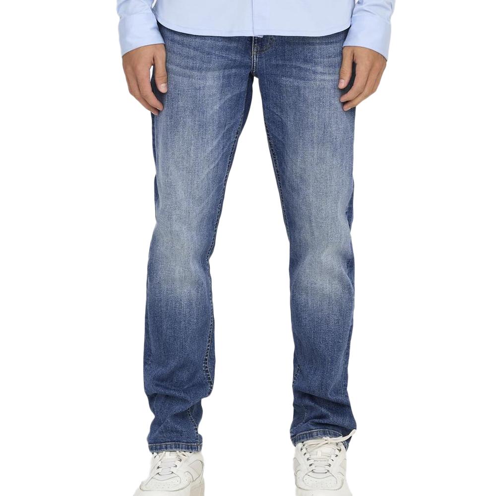 Jean Bleu Moyen Homme Only & Sons Sweft pas cher