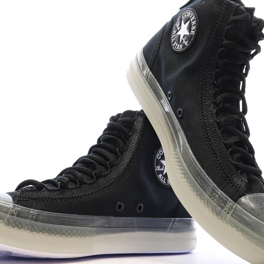 Baskets Noires Homme Converse Chuck Taylor All Star A07199C vue 7