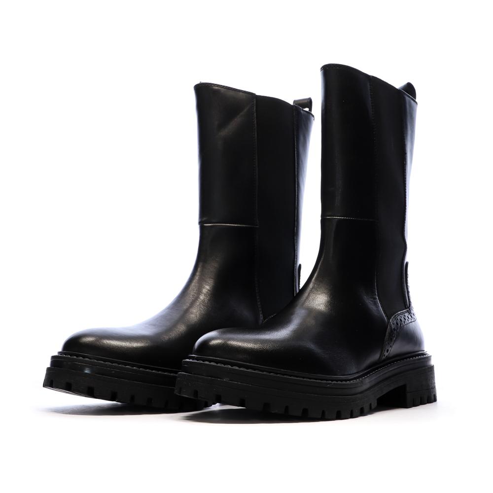 Bottes Noir Femme Geox Iridea vue 5