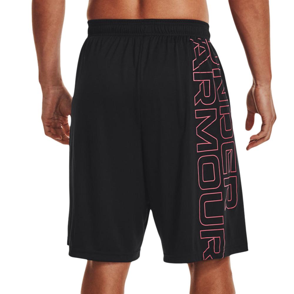 Short Noir/Rouge Homme Under Armour Graphic 002 vue 2