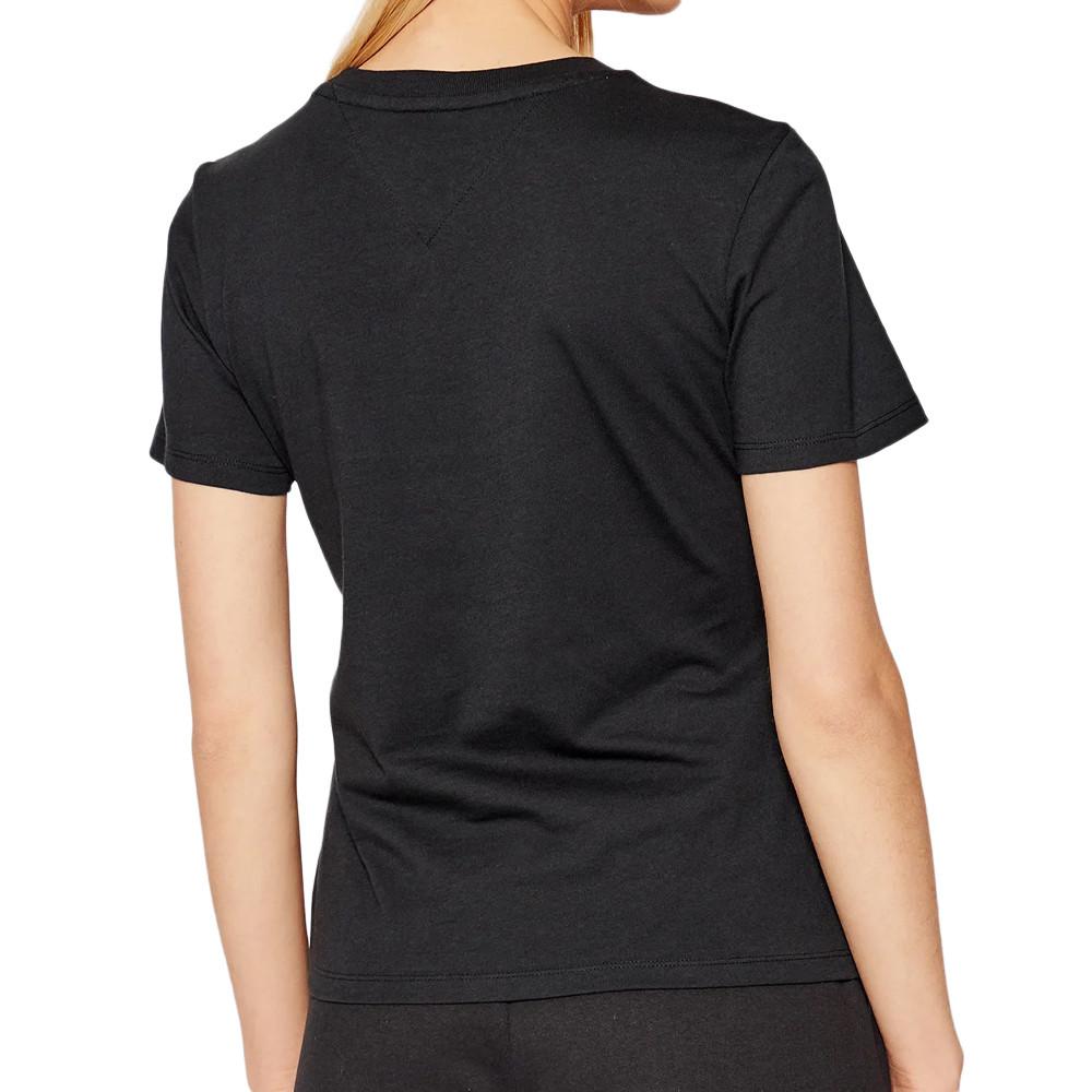 T-shirt Noir Femme Tommy Hilfiger Regular vue 2