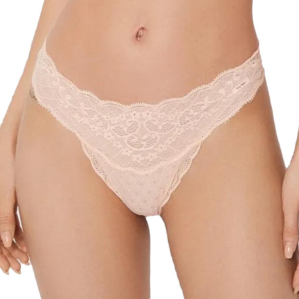 Tanga Orange Femme Tommy Hilfiger UW0UW03170 pas cher