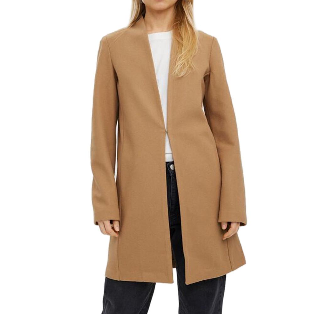 Manteau Mi-Saison Marron Femme VM DAFNEMIE pas cher