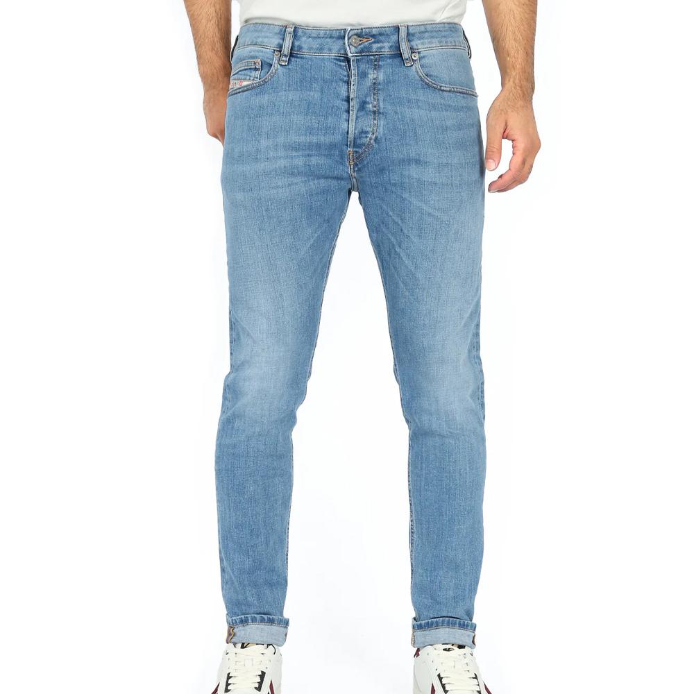 Jean Slim Bleu Foncé Homme Diesel Luster82 pas cher