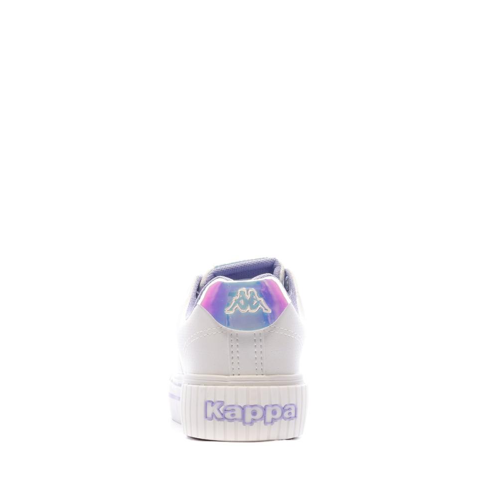 Baskets Blanc/Violet Junior Kappa Tudy vue 3