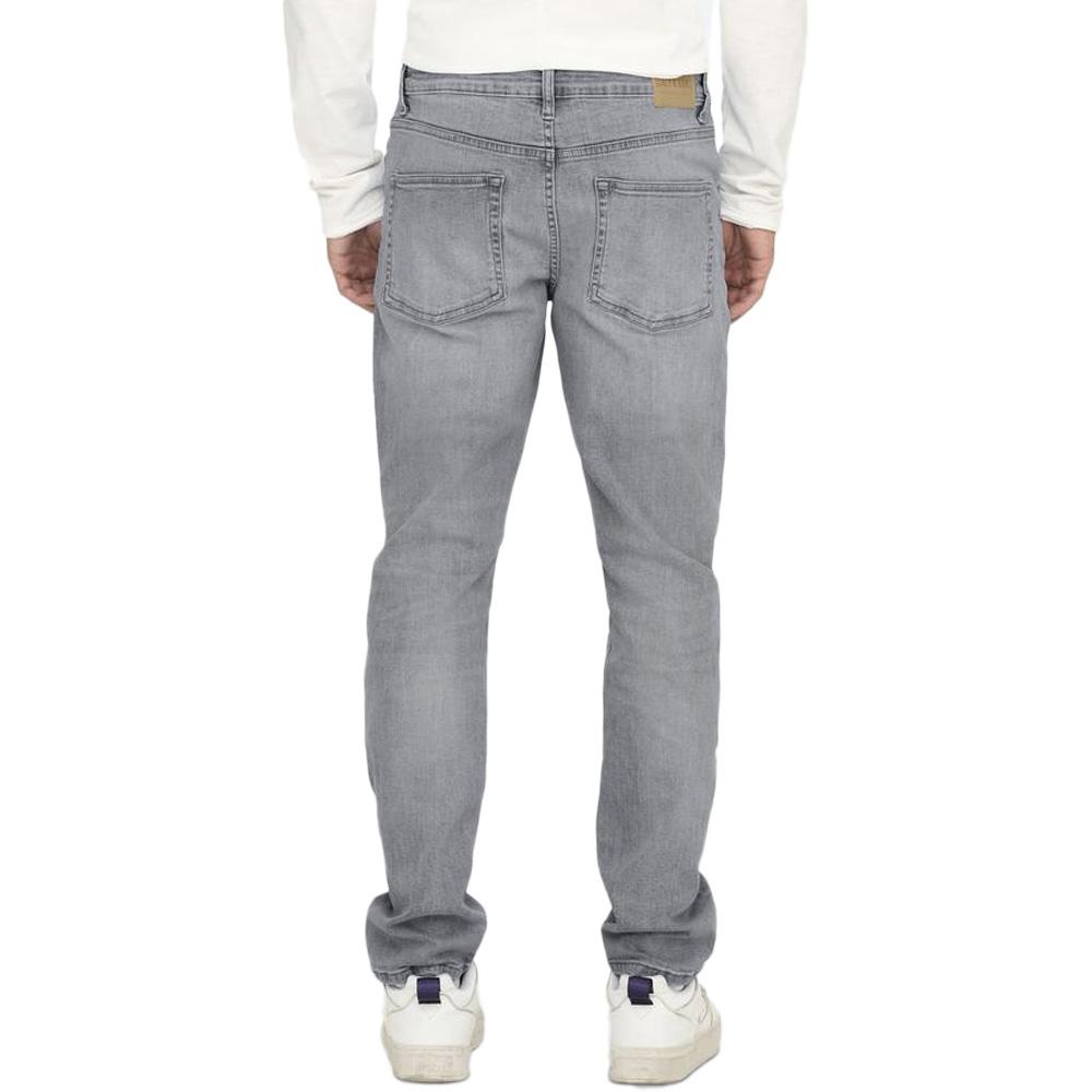 Jean Slim Gris Homme Only & Sons Weft vue 2