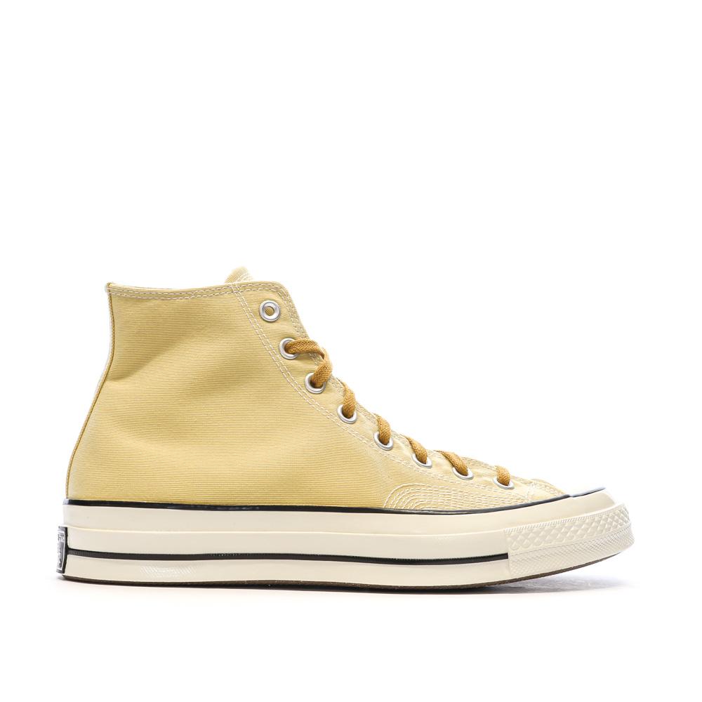 Baskets Jaune Homme Converse Chuck 70 vue 2