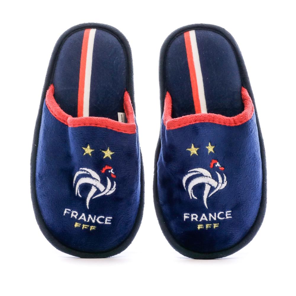 Chaussons Equipe de France Bleus Enfant vue 3