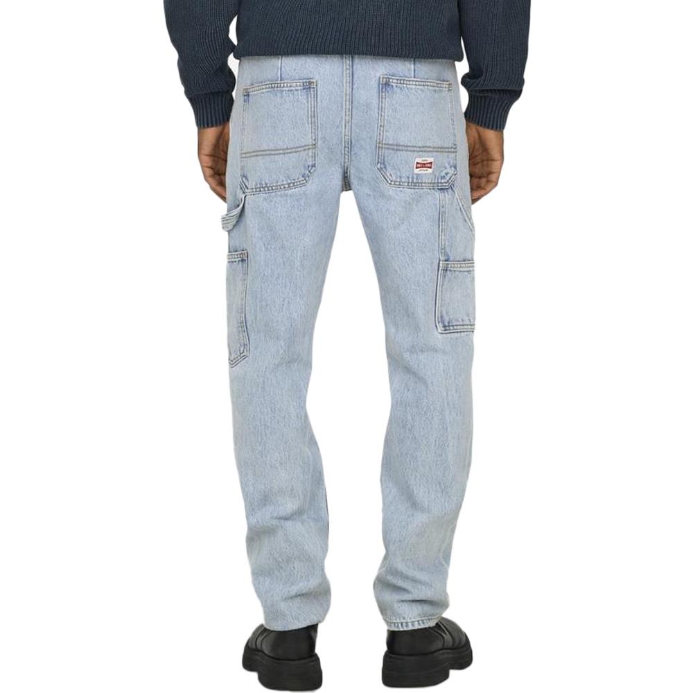 Jean Bleu Clair Homme Only & Sons edge Straight vue 2