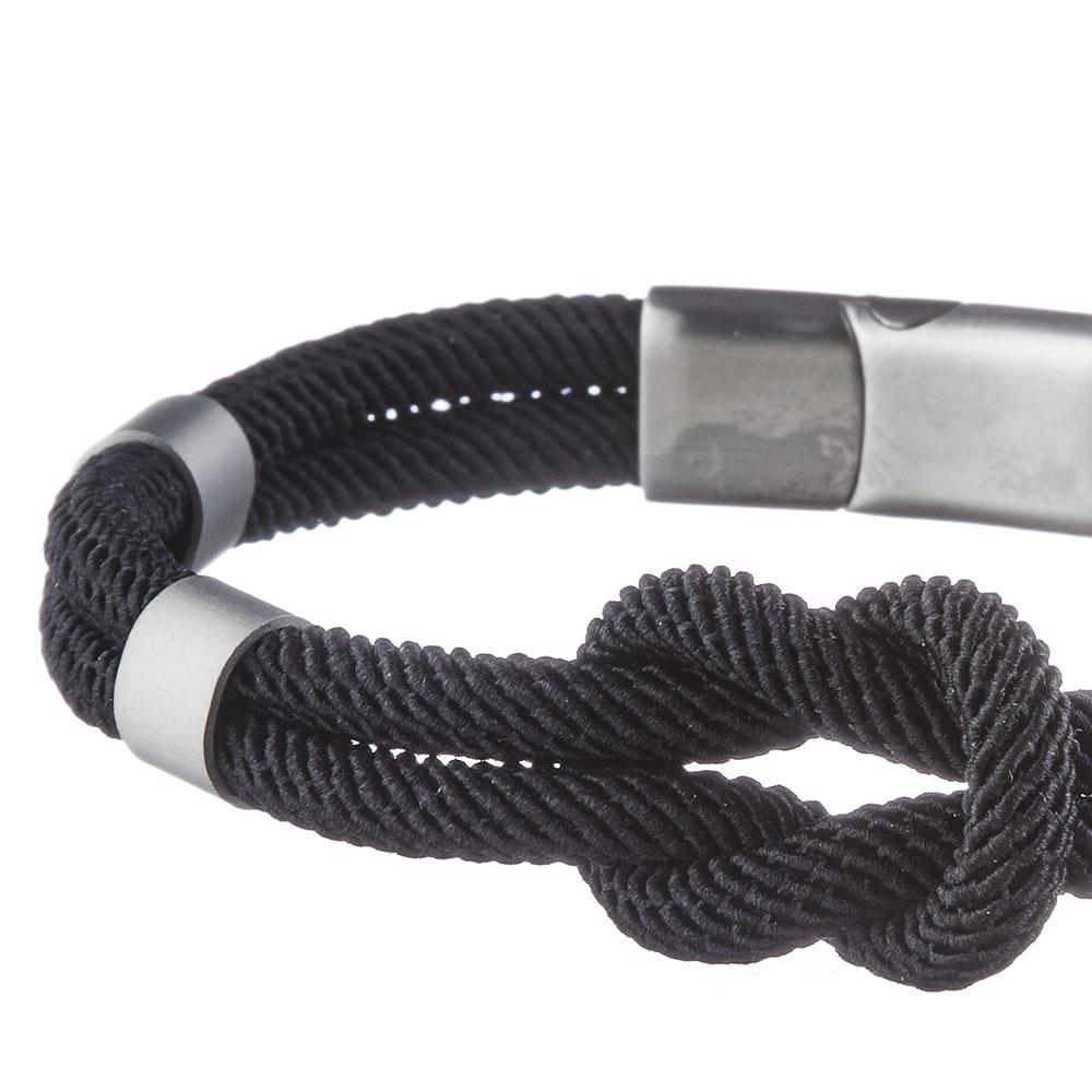 Bracelet Cordon Marin-fermoir Noir Homme Geographical Norway SG-315026 vue 3