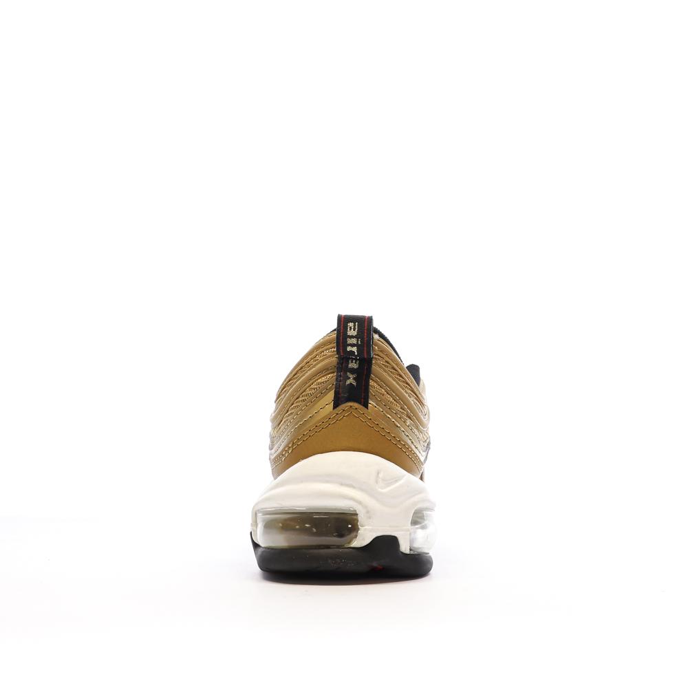 Baskets Doré Femme Nike Air Max 97 vue 3