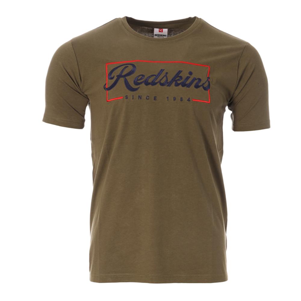 T-Shirt Kaki Homme Redskins TS6074 pas cher