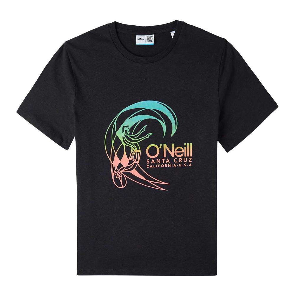 T-shirt Noir Garçon O'Neill Circle Surfer pas cher