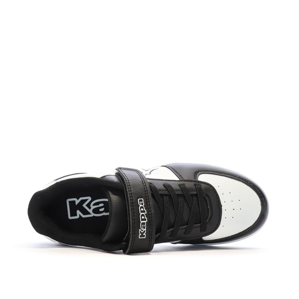 Baskets Noires/Blanches Garçon Kappa Malone vue 4