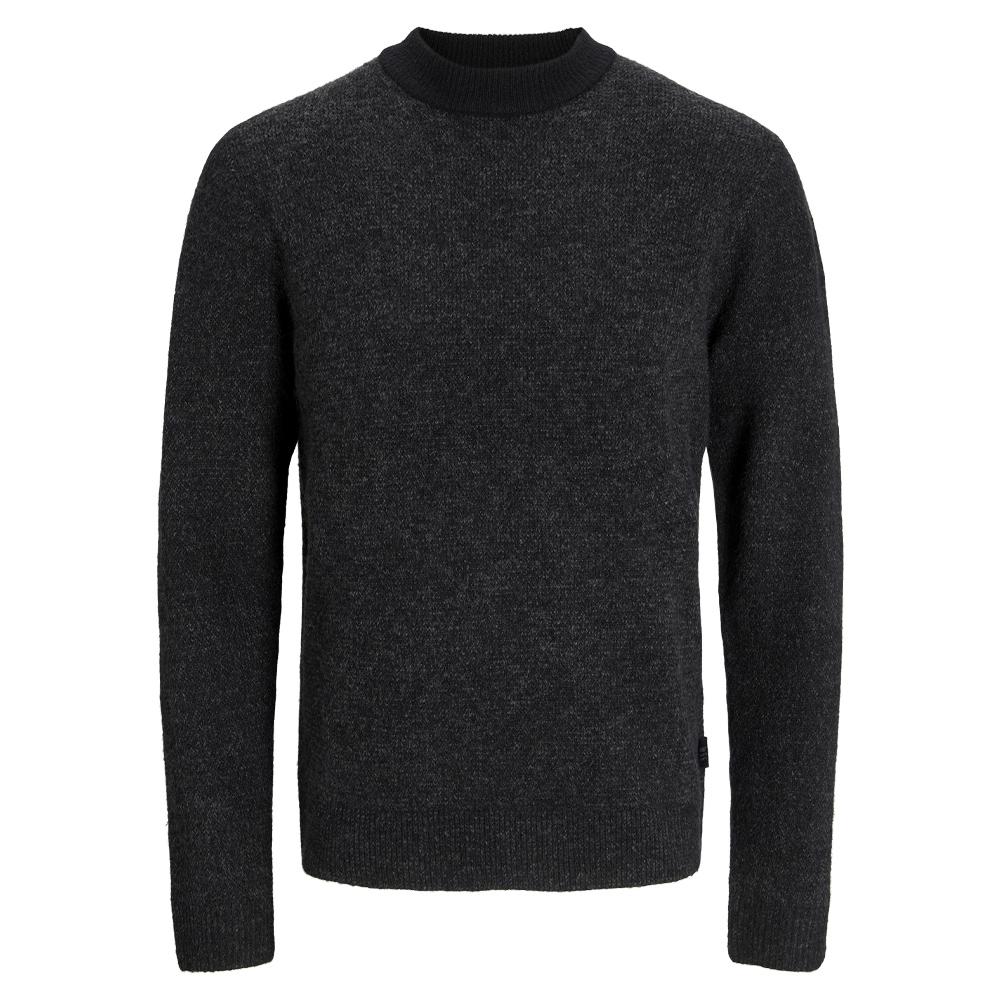 Pull Noir Homme Jack & Jones SpaceAV pas cher