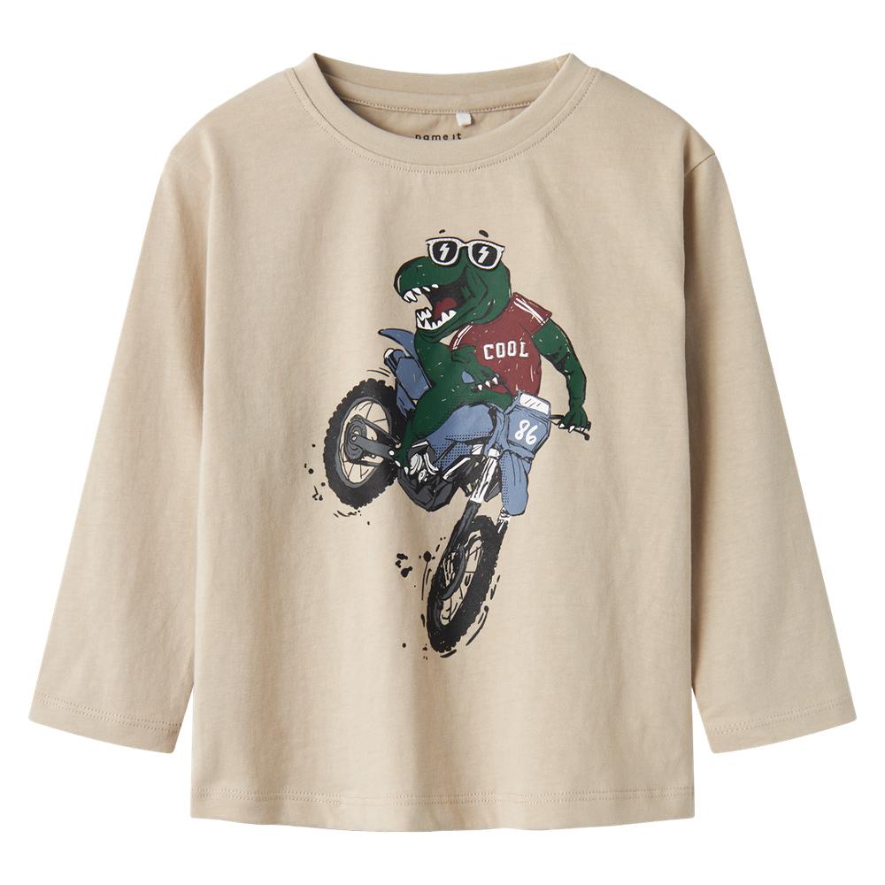 T-Shirt beige Garçon Name it Mthor pas cher