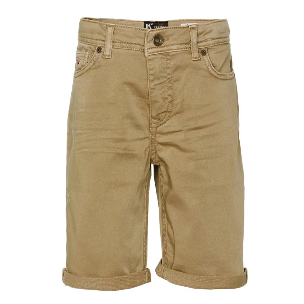 Short en Jean Marron Garçon Kaporal Decoe pas cher