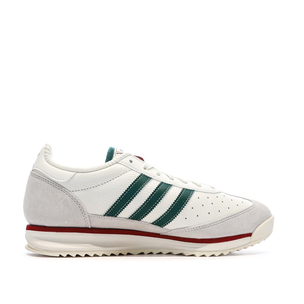 Grüne/weiße/bordeauxrote Herren-Sneaker Adidas SL 72 Ansicht 2