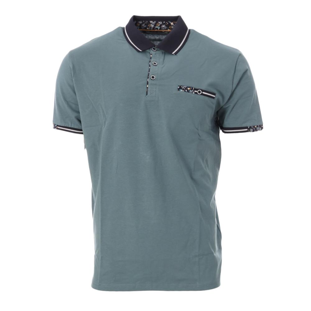Polo Vert Homme RMS26 91301 pas cher