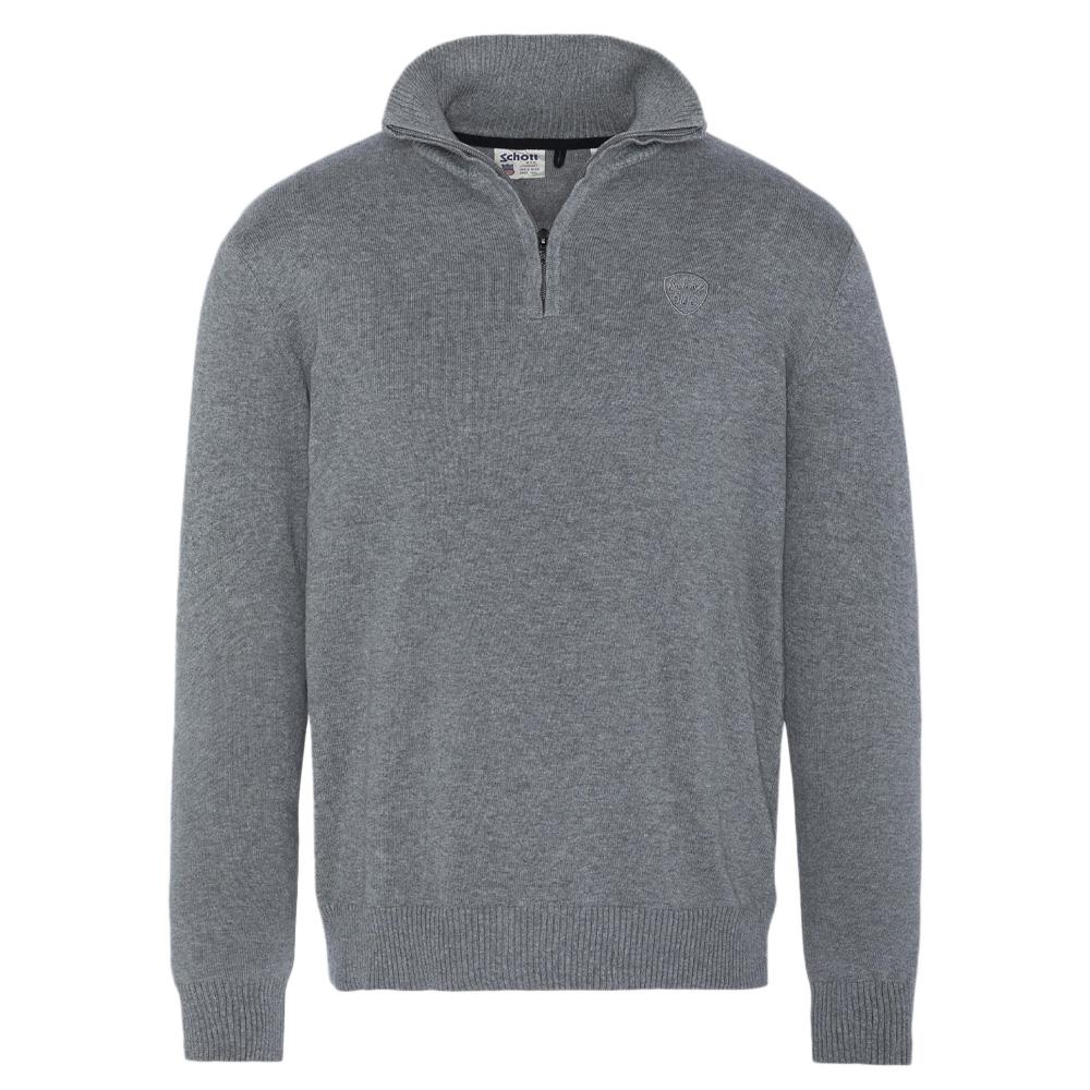 Pullover Grau Mann Schott PLB127 günstig