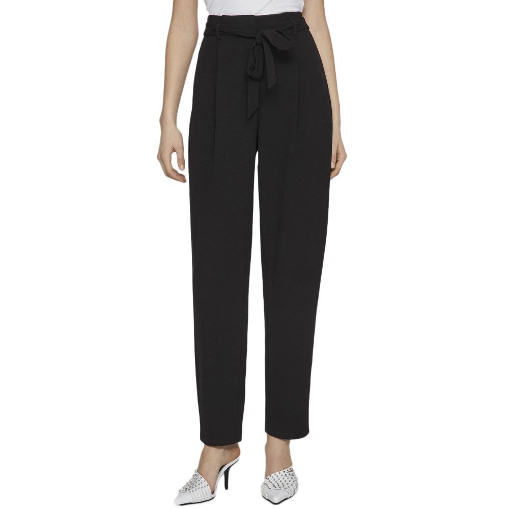 Pantalon fluide Noir Femme Vila Clava pas cher