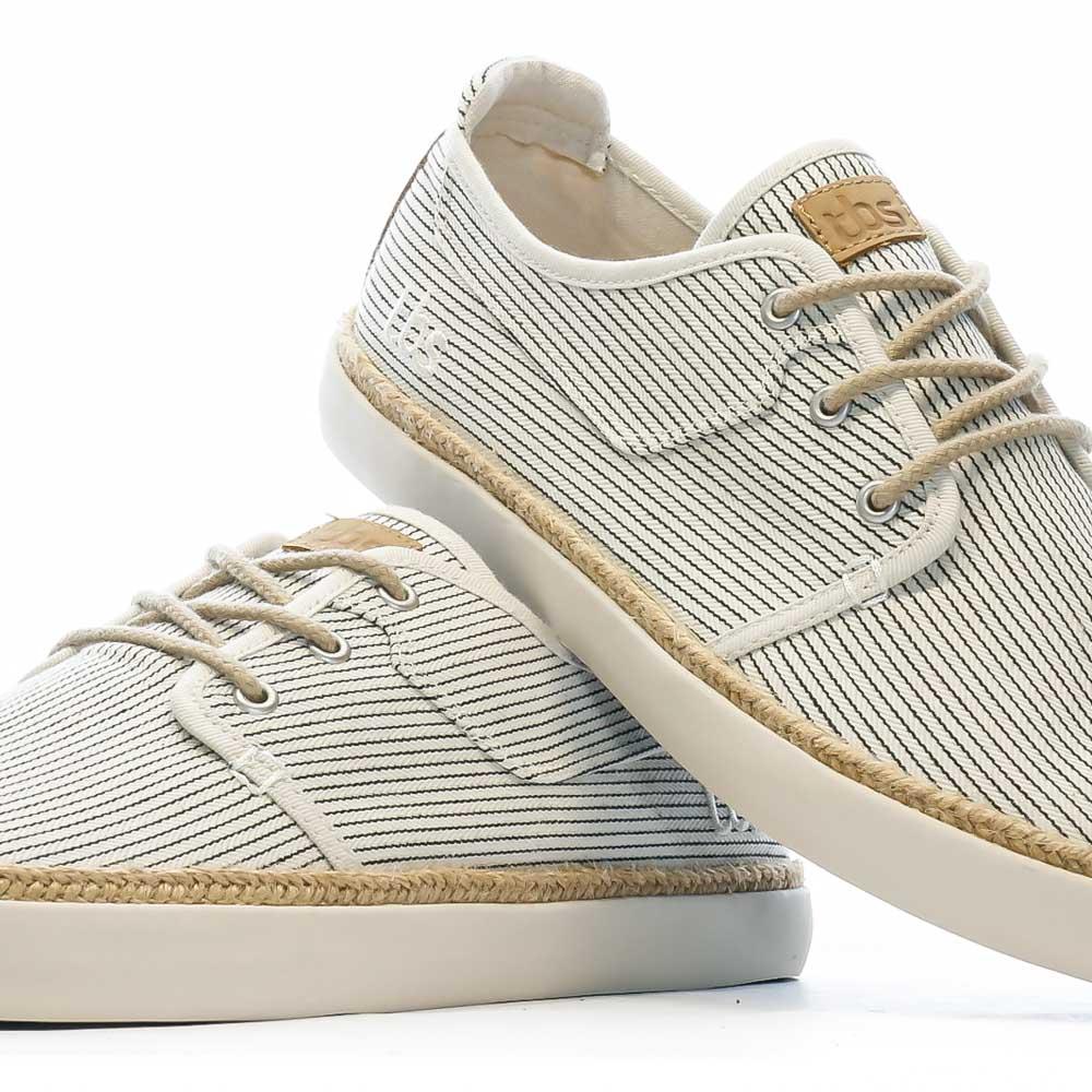 Baskets en Toile Beige/Marine Homme TBS RUKKWAI vue 7