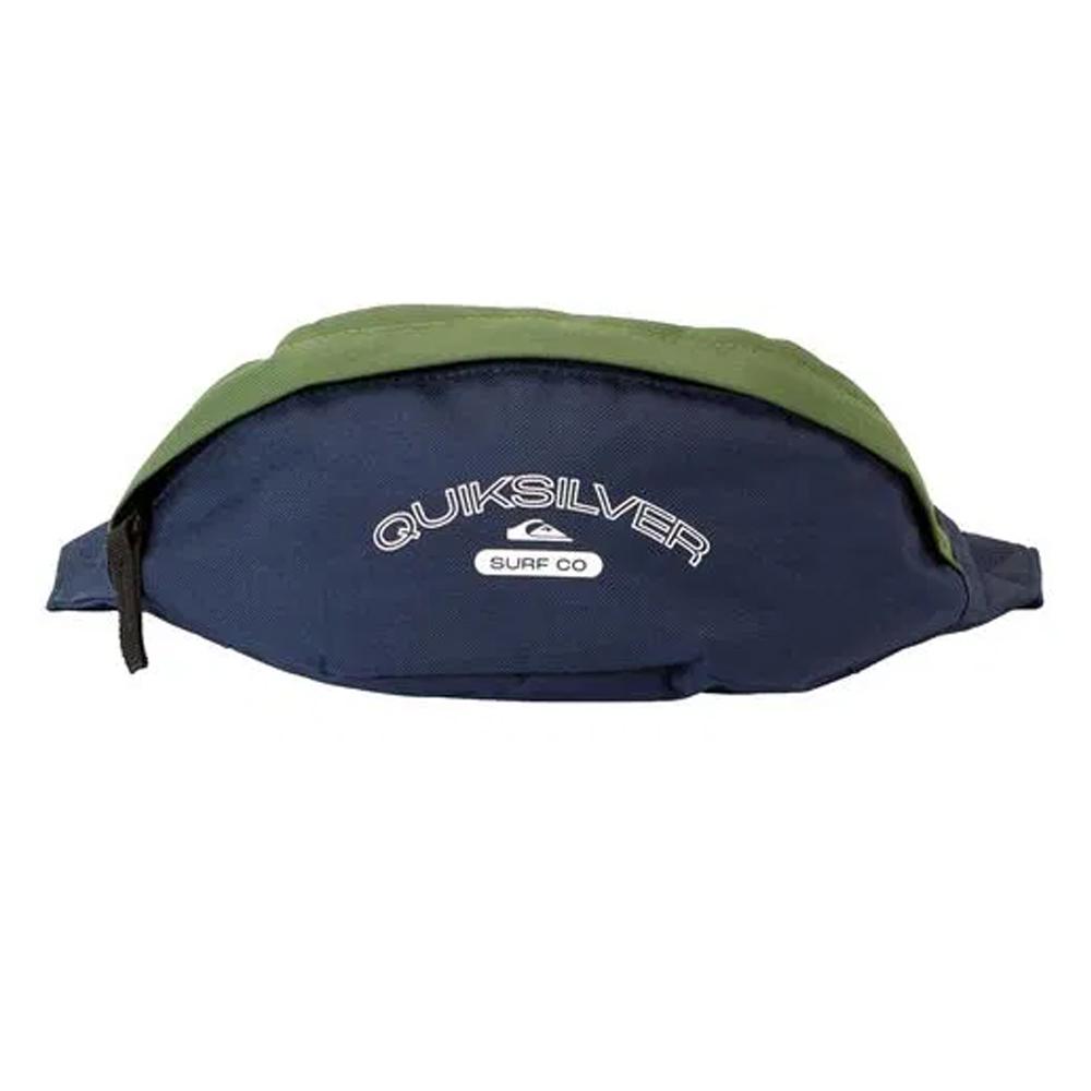 Sac banane Marine/Vert Quiksilver Pubjug pas cher