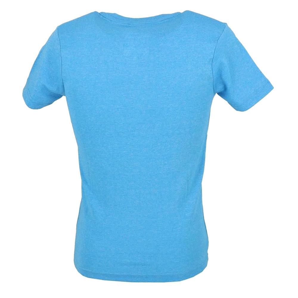 T Shirt Turquoise Homme La maison Blaggio Theo vue 2